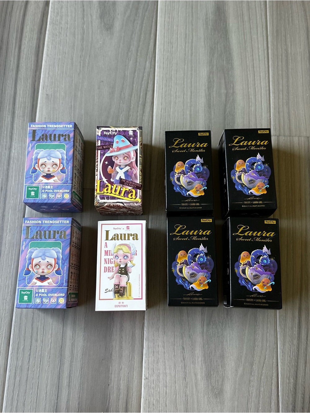 Toy City Laura 8 Blind Box Bundle